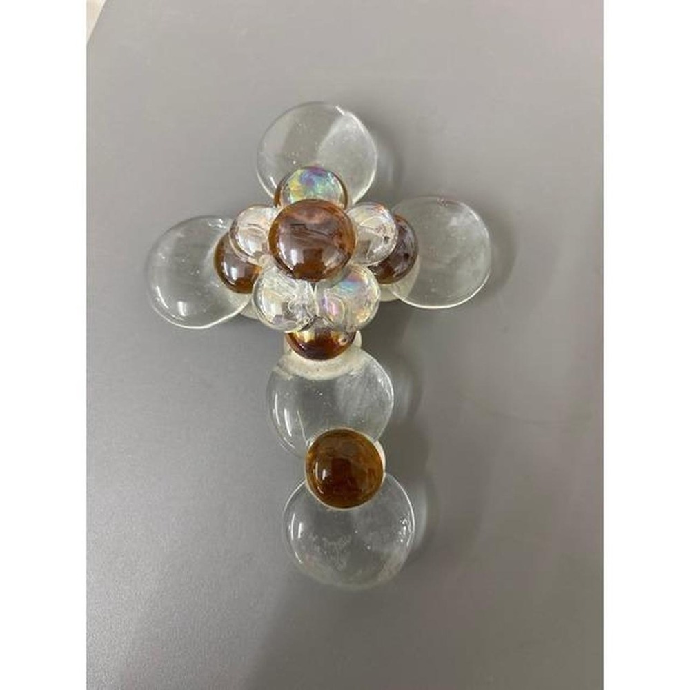 Pebble Handcrafted Cross - Picture 4 of 4